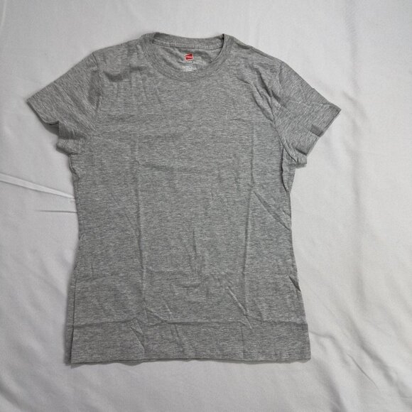 Hanes Tops - Hanes Nano-T Steel Gray T-Shirt Women’s Small Lightweight Cotton Blend